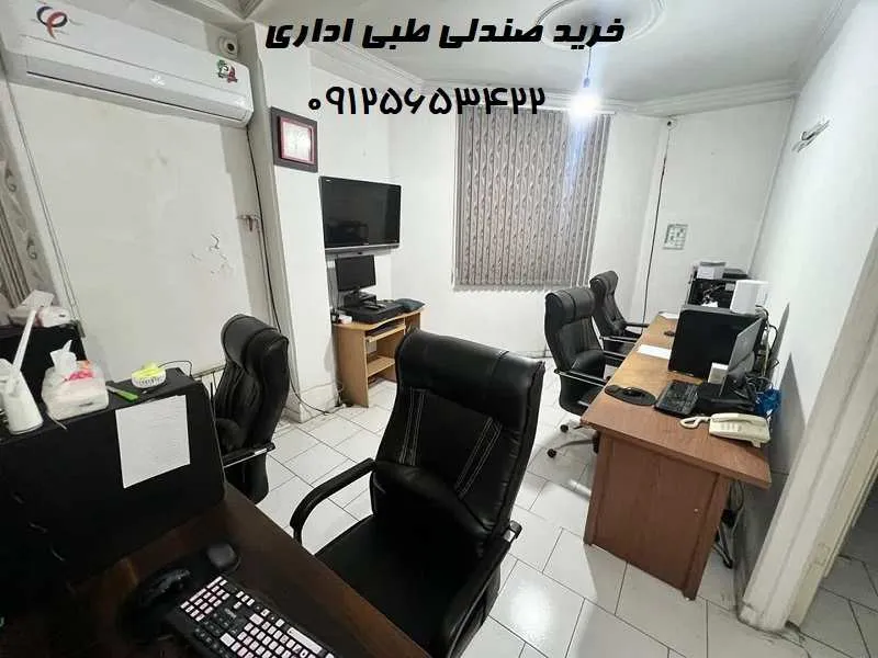 صندلی طبی اداری - پشتی مخصوص دیسک کمر